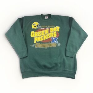 Vintage Green Bay Packers Oneita Sweater Mens XL 90s 1995 Nutmeg Made in USA NFL